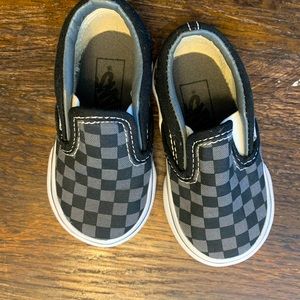 Baby Check Vans - never been worn